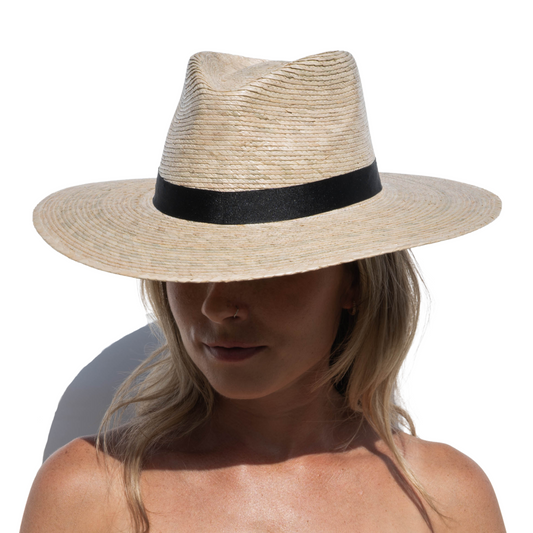 Midi Brim Sun Hat Tan