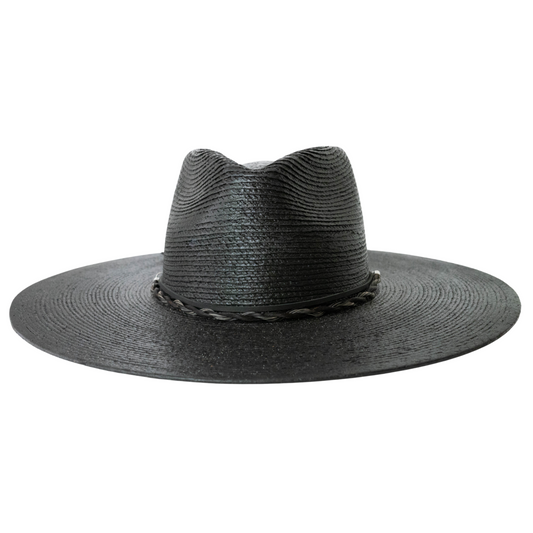 Wide Brim Sun Hat Black