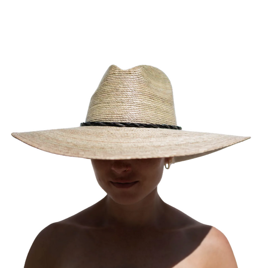Wide Brim Sun Hat Tan