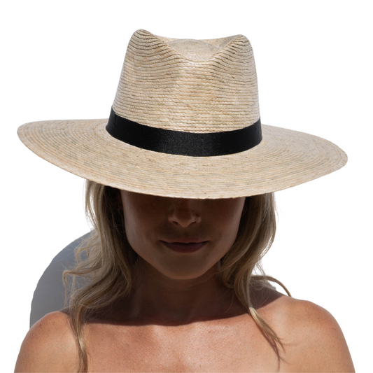 Tan Midi Brim