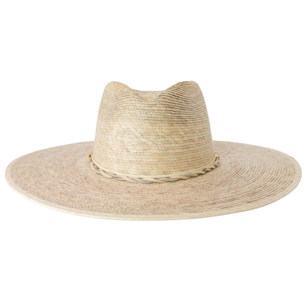 Wide Brim Sun Hat Tan – ELLSWORTH display picture 3