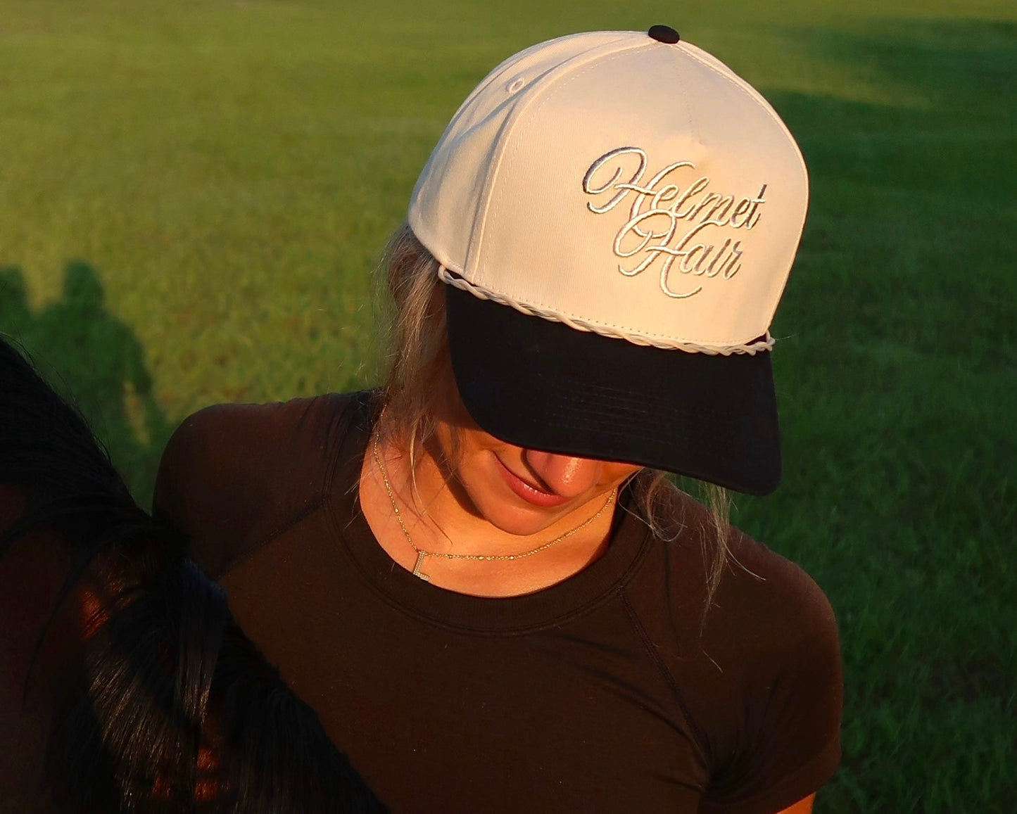 Helmet Hair - Equestrian Trucker Hat