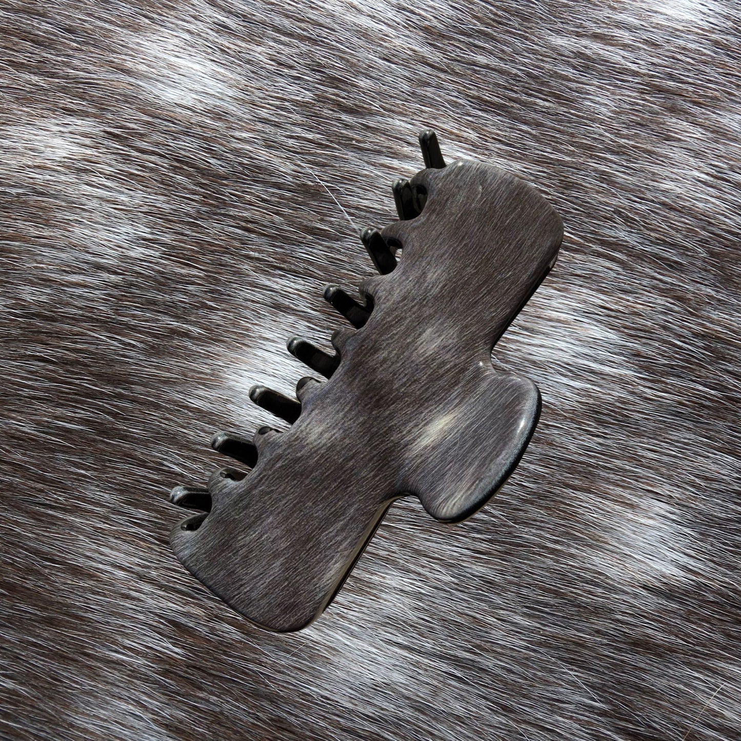 Dapple Grey Claw Clip